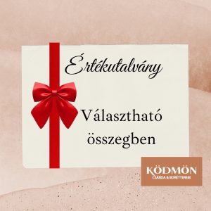 KÖDMÖN CSÁRDA ÉRTÉKUTALVÁNY